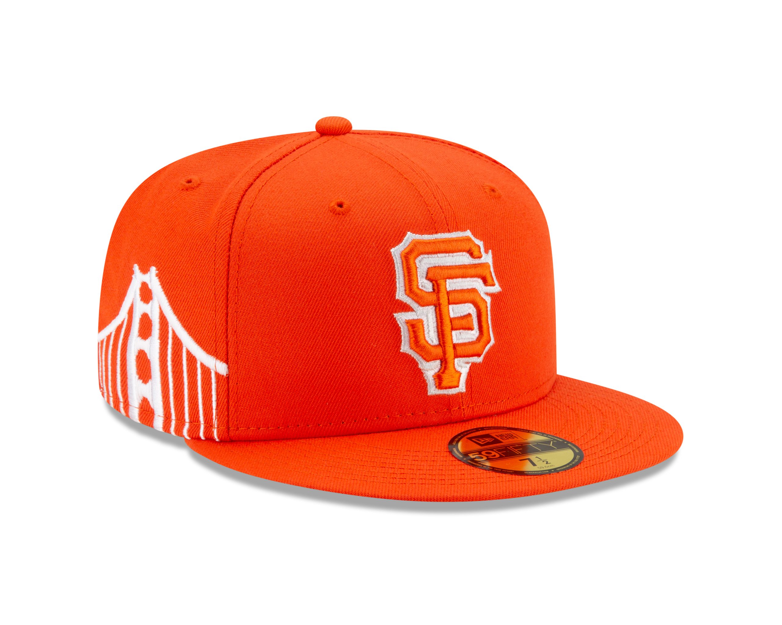 New Era 59FIFTY San Francisco Giants City Connect 2021 Fitted Hat Orange