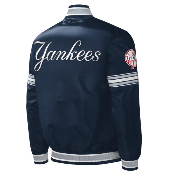 New York Yankees Starter Midfield Satin Jacket - Image 2