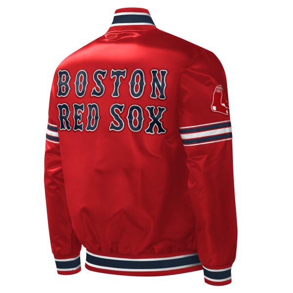 Boston Red Sox Starter Midfield Satin Jacket - Image 2