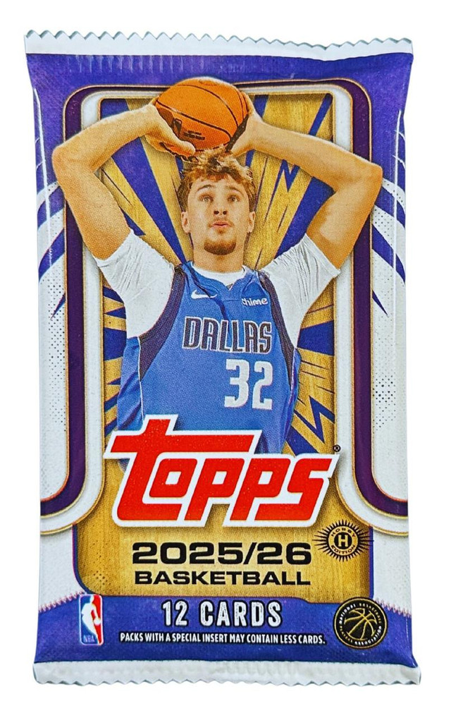 2025/26 Topps Hobby Basketball Pack - Mickey's Place